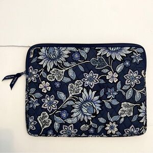 Vera Bradley Cotton Laptop Sleeve 10.75”x14”